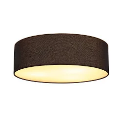 Plafondarmatuur TENORA CL-1 E27, zwart, wit