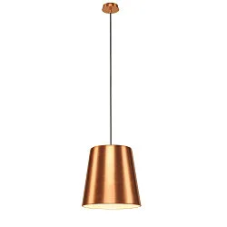 Pendant luminaire TINTO, E27, copper