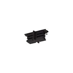 3-fase isolerende connector S-TRACK geïsoleerd, opbouwversie, universeel, zwart