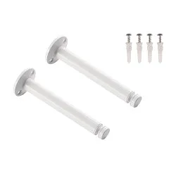 CEILING DIVERTER, for TENSEO low-voltage wire system, 2 items, white