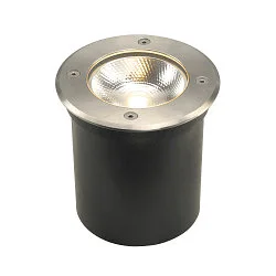 Vloerinbouwarmatuur ROCCI rond, stijf, schokbestendig IP67, rvs 