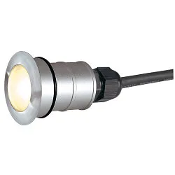 Inbouwarmatuur voor buiten POWER TRAIL-LITE rond IP 67, rvs
