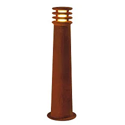 Staande armatuur voor buiten RUSTY® ROUND 70 groot, rond E27 IP55, roest dimbaar