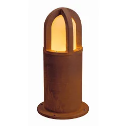 Staande armatuur voor buiten RUSTY® CONE 40 klein, rond E27 IP54, roest dimbaar