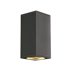 Wall luminaire BIG THEO UP-DOWN OUT ES111, square, GU10, max. 2x75W, anthracite