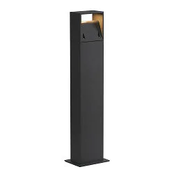 Staande armatuur voor buiten LOGS 70 down, hoekig, indirect LED IP65, antraciet 