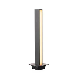 Padverlichting H-POL TWIN 60 2-vlams, hoekig, bekabeld IP55, antraciet 