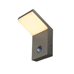 Wandarmatuur voor buitenshuis ORDI met sensor IP44, antraciet 
