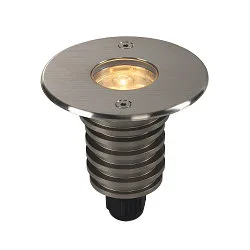 LED Floor recessed luminaire DASAR LED HV Outdoor luminaire, round, stainless steel 316, 40°, 5W, PowerLED, 3000K, IP67