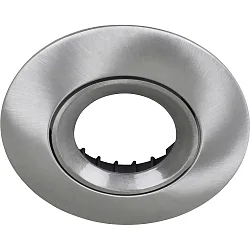 Afdekking VELIA rond, 6 Stuks, aluminium geborsteld