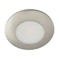 Inbouwspot ALINA G2 IP20, aluminium geborsteld dimbaar