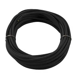 PVC pijp 3-polig, zwart