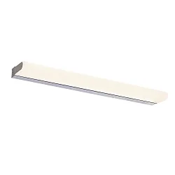 LED mirror or wall luminaire TESLA 16/3834-55, IP44, 54.5cm, 22.6W 3000K 1850lm, opal / chrome