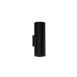 wall luminaire PIPE 16/3986-2 2 flames IP20, black
