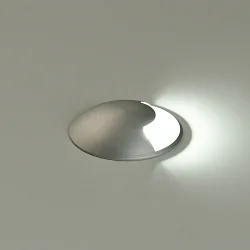 Buitenspot INDUS GU10 IP67, zilver 