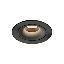 Downlight MUSCA 3947/11 1-vlams GU10 IP20, zwart