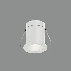 Plafondinbouwarmatuur DOT IP20, wit 