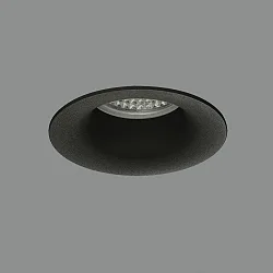Inbouwarmatuur WINKA GU10 IP20, opaal, zwart  CRI >80