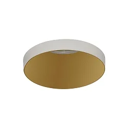 Plafondarmatuur EINAR 3558/8 GU10 IP20, goud, opaal, wit dimbaar