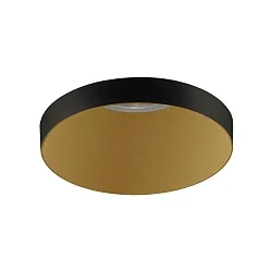 Plafondarmatuur EINAR 3558/8 GU10 IP20, goud, zwart mat dimbaar
