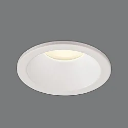 Inbouwarmatuur voor buiten NORK 3677/9 GU10 IP64, opaal, wit dimbaar