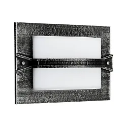 Wandarmatuur voor buitenshuis TYPE NO 6263 1-voudig, met omslag E27 IP44, zwart dimbaar