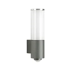 Wandarmatuur voor buitenshuis TYPE NO 0311 cilindrisch E27 IP44, antraciet