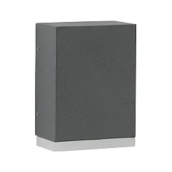 Wandarmatuur voor buitenshuis TYPE NO 0325 down, hoekig IP54, zwart 