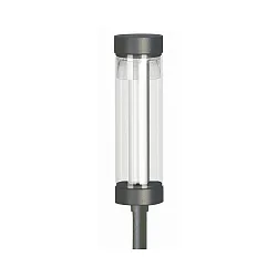 Paaltoparmatuur TYPE NO 0847 dimbaar IP54, antraciet dimbaar