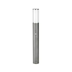 Lichtpaal TYPE NO 2269 cilindrisch, met bewegingsmelder E27 IP44, rvs dimbaar