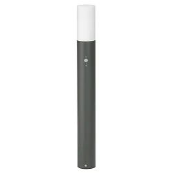 Paallamp TYPE NO 3078 met bewegingsmelder, met helderheidssensor E27 IP54, antraciet 