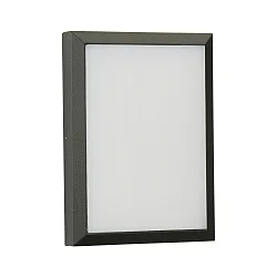 Wand- en plafondarmatuur TYPE NO 6403 lang, dimbaar, slagvast IP54, antraciet dimbaar