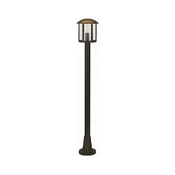 Padverlichting TYPE NO 4139 E27 IP44, bruin, Messing gesatineerd dimbaar