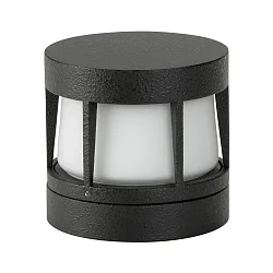 Wand- en plafondarmatuur TYPE NO 0326 rond, dimbaar IP54, zwart mat dimbaar