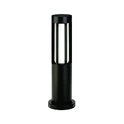 Sokkelarmatuur TYPE NO 0507 cilindrisch E27 IP44, zwart mat