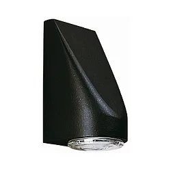 Wandarmatuur TYPE NO 0677 GU10 IP43, zwart dimbaar