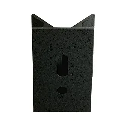 Hoeksteun TYPE NO 1007 hoekig, zwart mat