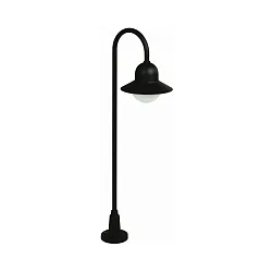 Padverlichting TYPE NO 2005 E27 IP44, zwart dimbaar