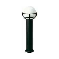Lichtpaal TYPE NO 2030 rond E27 IP44, zwart mat dimbaar