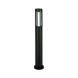Lichtpaal TYPE NO 2043 cilindrisch E27 IP44, zwart mat