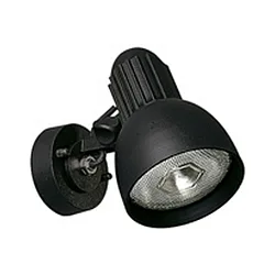 Outdoor Wall Spot Type No. 2122, IP54, E27 PAR38, max. 120W, rotatable and pivotable, incl. 250cm connector cable, black matt