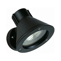 Buitenspot TYPE NO 2155 draaibaar E27 IP54, zwart mat dimbaar
