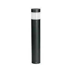 Lichtpaal TYPE NO 2274 rond, slagvast, symmetrisch IP54, zwart mat