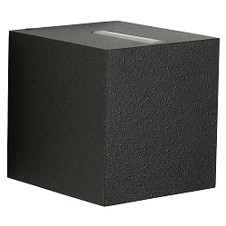 outdoor wall luminaire TYPE NO 2442 two-sided IP44, black dimmable