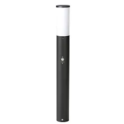 Lichtpaal met bewegingsmelder E27 IP44, zwart
