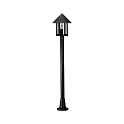 Padverlichting TYPE NO 4126 rond E27 IP44, zwart mat dimbaar
