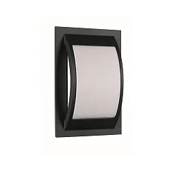 Wand- en plafondarmatuur TYPE NO 6199 klein E27 IP44, zwart mat dimbaar