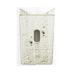 Hoeksteun TYPE NO 1006 hoekig, goud, wit