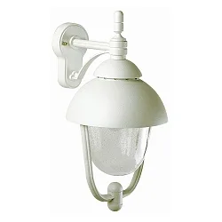 Wandarmatuur voor buitenshuis TYPE NO 0689 down E27 IP44, wit dimbaar