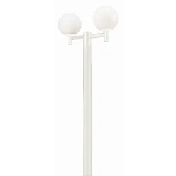 Outdoor Top Ø 6cm for 2 Ball luminaires (35/45/50cm), Type No. 1015, white